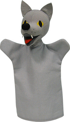 Кукла на руку ВОЛК Moravska Ustrenda Brno