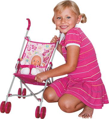 Прогулочная коляска для куклы Woody