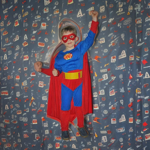 Супермен с мускулаторой, рост 130-140 Snowmen