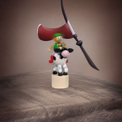 Рыцарь на корове Goki