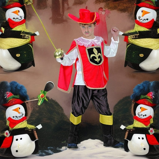 Мушкетер, рост 120-130 Snowmen