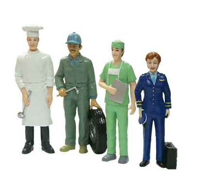 Набор фигурок Профессии, 11 фигурок Miniland