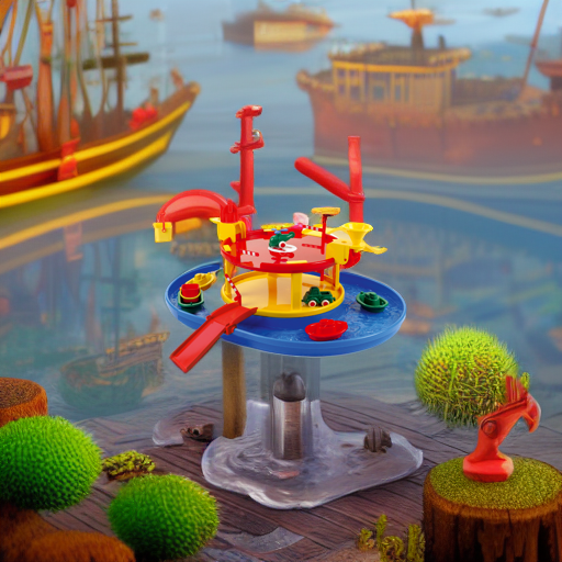 Набор Viking City Порт 2-х уровневый с гаванью