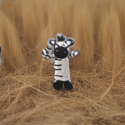 Кукла на пальчик ЗЕБРА Teddykompaniet