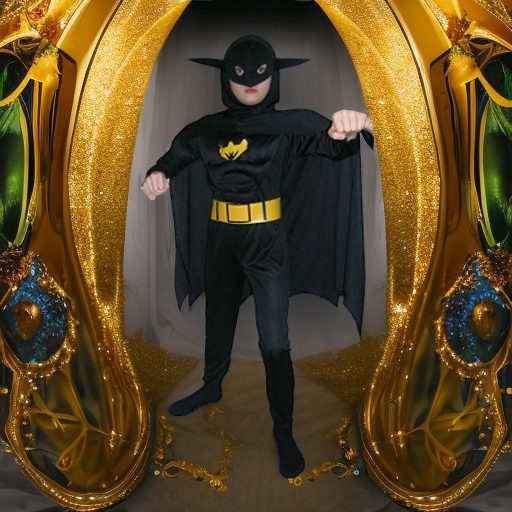 Бэтмен с мускулатурой, рост 130-140 Snowmen