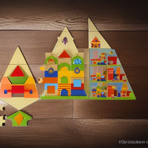 Пирамидка-головоломка МОЙ ДОМ Woody