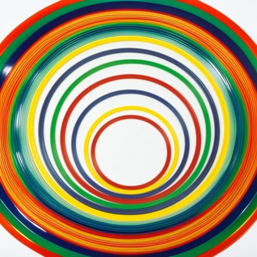 Обруч гимнастический круглый 90 см Italveneta Didattica