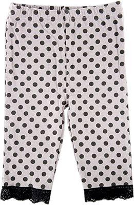 Леггинсы ГОРОШЕК черные, 18 месяцев Luvable Friends