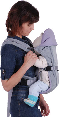 Рюкзак-кенгуру BabyActive Simple, серый Чудо-Чадо