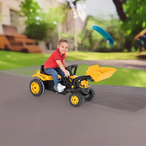 Педальная машина Active Traktor Экскаватор Pilsan