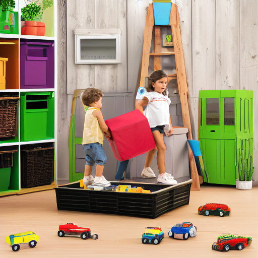 Коробка-трансформер для игрушек и игры Ферма Miniland