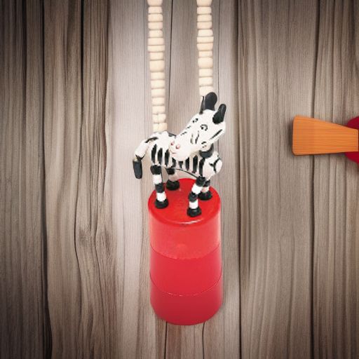 Марионетка Зебра Woody