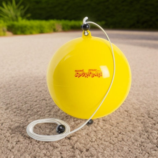 Мяч на веревке Спорт болл 20 см