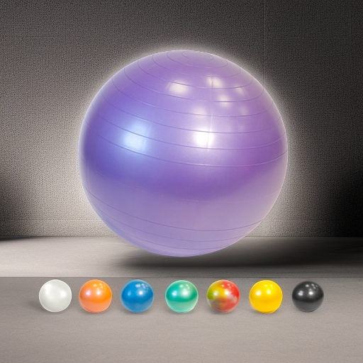 Мяч гимнастический фитбол GYMNIC PLUS 65 см, фиолетовый Ledraplastic