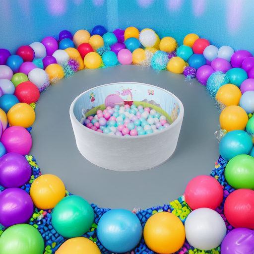 Сухой бассейн Romana Мир Внутри Принцессы, 150 шариков