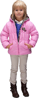 Куртка двусторонняя ЛЕОПАРД, 2 года Amy Byer