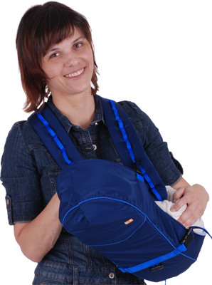 Рюкзак-кенгуру BabyActive Simple, синий Чудо-Чадо