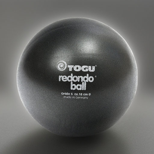 Пилатес-мяч TOGU Redondo Ball антрацит 18 см