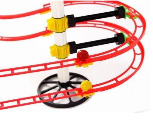 Конструктор-серпантин Skyrail Maxi 410 деталей Quercetti