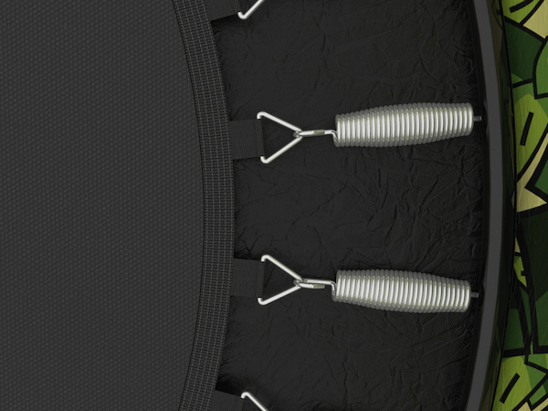 Батут каркасный с защитной сеткой UNIX Line 4,6 фт. PANDA 140 см