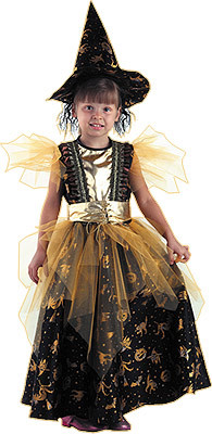 Ведьмочка золотая, рост 116 Батик