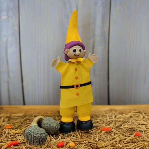 Кукла на руку ГНОМ ПРОСТАЧОК Moravska Ustrenda Brno