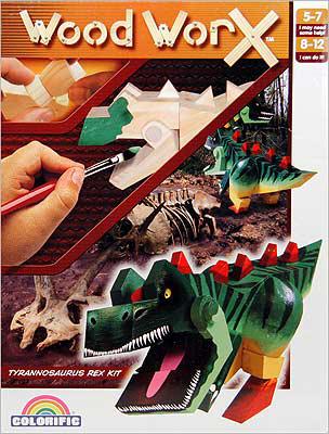 Модель деревянная ТИРЕКС Colorific