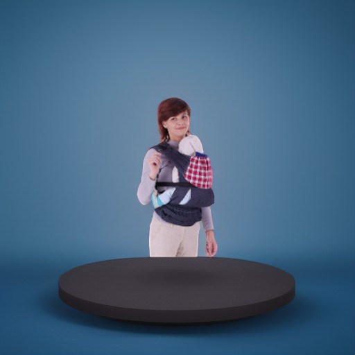 Слинг-рюкзак БЕБИМОБИЛЬ ХИП джинсовый с красным Чудо-Чадо