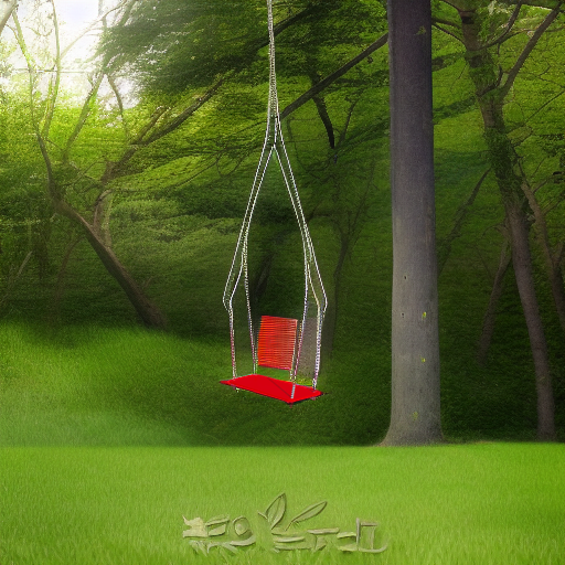 Качели подвесные фанерные