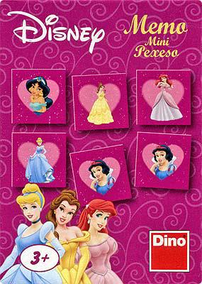 Парные картинки ПРИНЦЕССЫ ДИСНЕЯ Dino