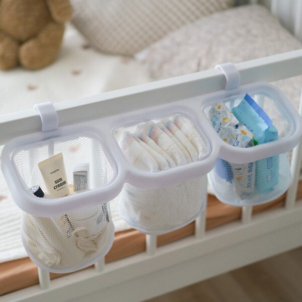 Органайзер для хранения подвесной UNIX Kids White с тремя отделениями универсальный