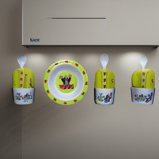 Набор КРОТИК 4 предмета, зеленый Moravska Ustrenda Brno