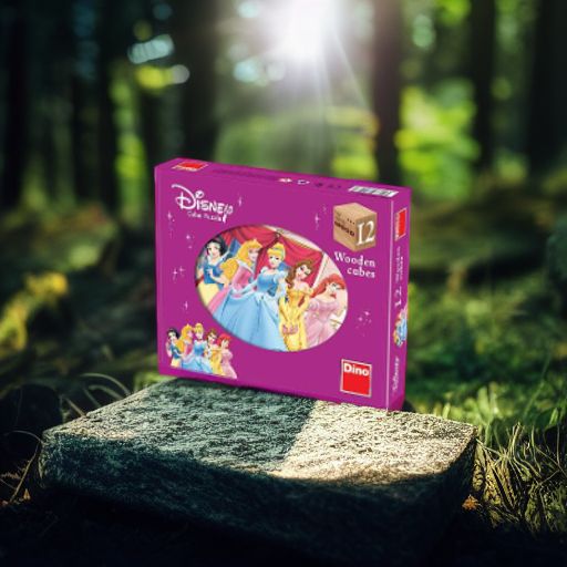 Кубики с картинками ПРИНЦЕССЫ ДИСНЕЯ Dino