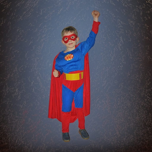 Супермен с мускулаторой, рост 130-140 Snowmen