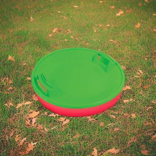 Санки-ледянка круглые зеленые Разное