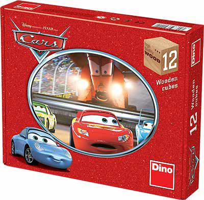 Кубики с картинками ТАЧКИ Dino