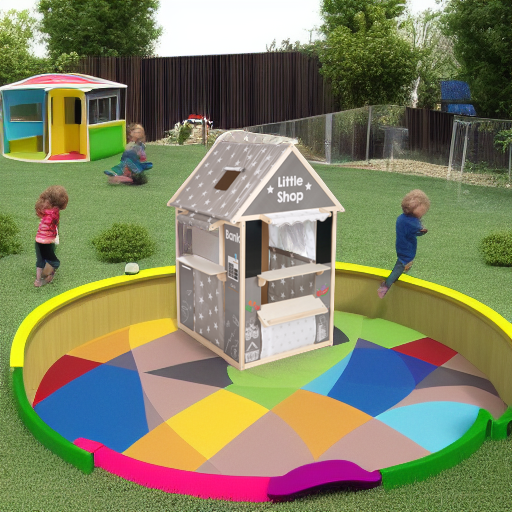 Многофункциональный игровой домик, серый/звезды Roba