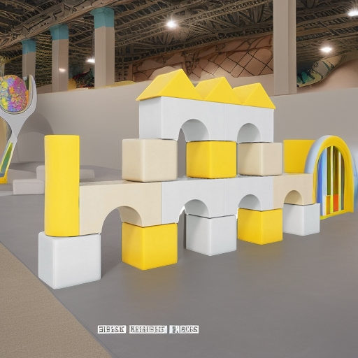 Мягкие игровые модули Колизей Pastel Romana