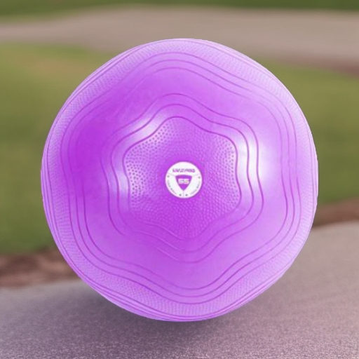 Гимнастический мяч LIVEPRO Anti-Burst Core Ball 55 см фиолетовый