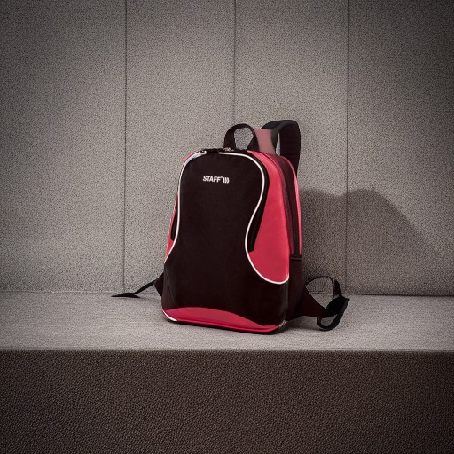 Рюкзак FLASH универсальный черно-красный, 40х30х16 см