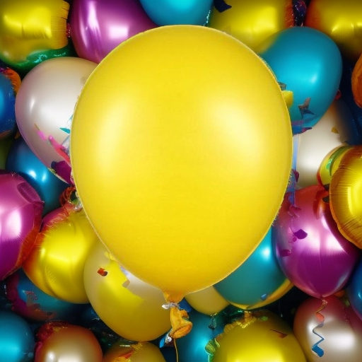 Воздушные шарики МЕТАЛЛИК ассорти экстра, 50 штук