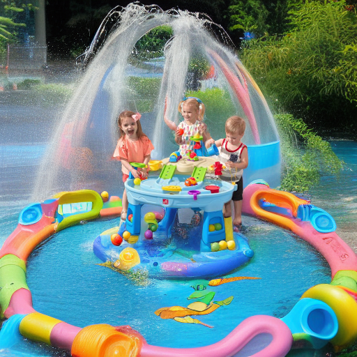 Столик для игр с водой Мир приключений