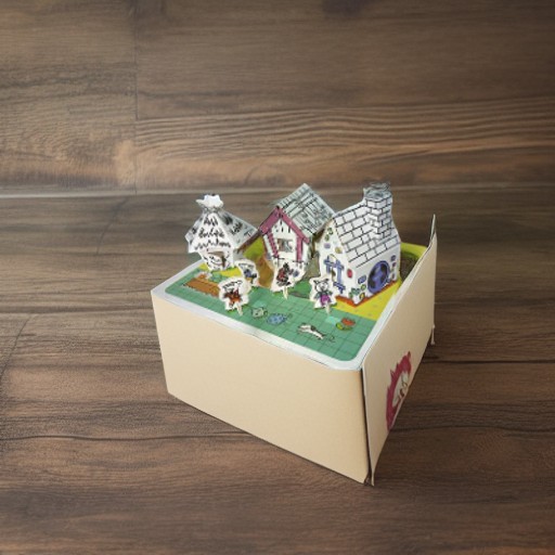 Домик из картона ТРИ ПОРОСЕНКА CartonHouse