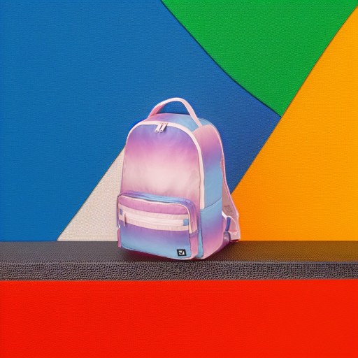 Рюкзак MULTICOLOR универсальный нейлон Rainbow, 43х28х14 см