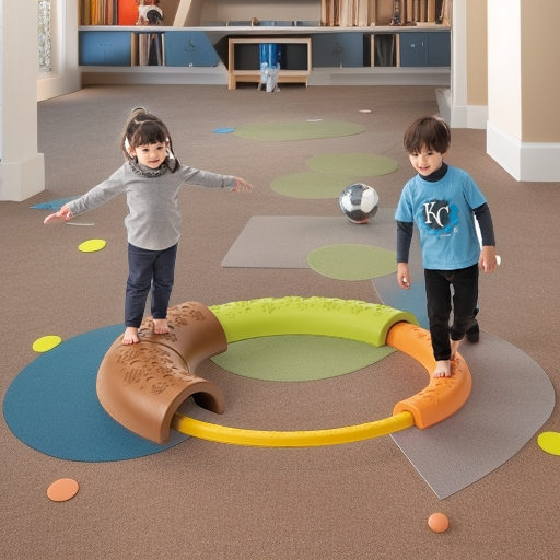 Тактильная дорожка Следопыты, 4 слоя, 5 элементов Weplay