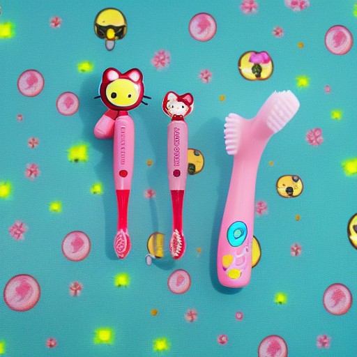 Зубная щетка HELLO KITTY 3D FIREFLY Roxy-Kids