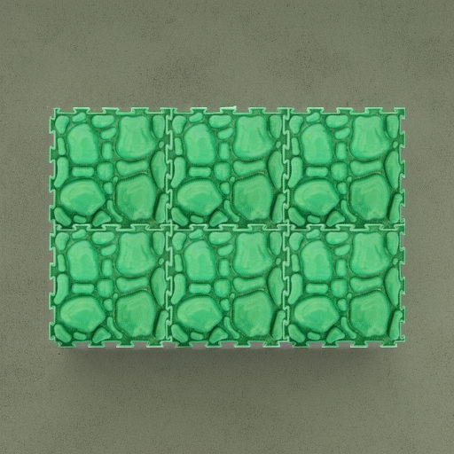 Модульный коврик ОРТОДОН Мох мягкий