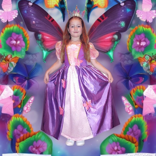 Карнавальный костюм  бабочек, рост 110-120 Snowmen