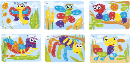 Мозаика 10 мм в чемоданчике