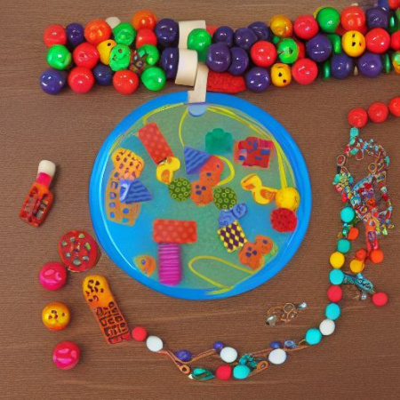 Бусины для нанизывания ДЕТСКИЕ МОТИВЫ Woody